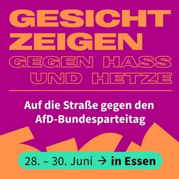 Poster: Gesicht Zeigen