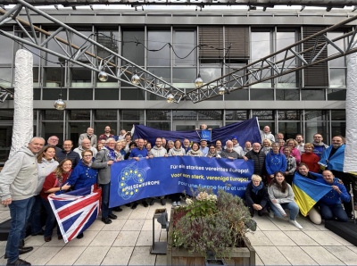 Gruppenfoto vom PoE Netzwerktreffen 2025 in Aachen